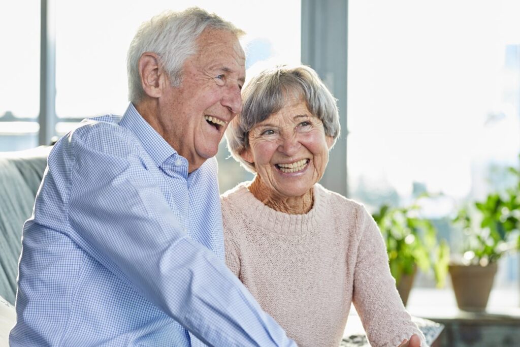 The Gardens of Amarillo | Senior couple smiling